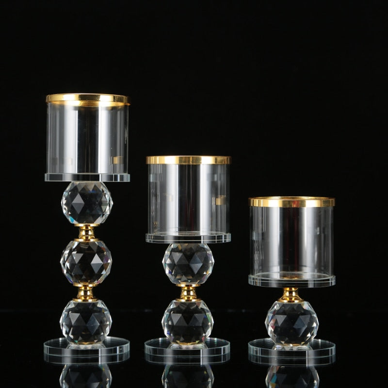 Bougeoir Doré Moderne
