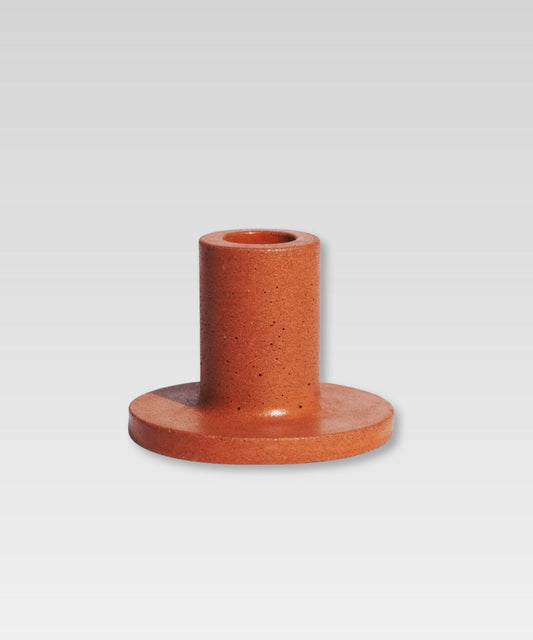 Bougeoir en Terracotta